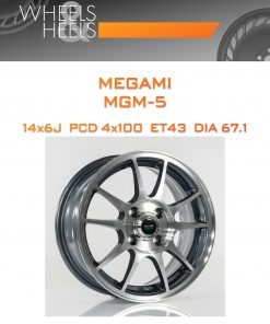 Диски Megami MGM-5 | Каталог Wheelsnheels.ru