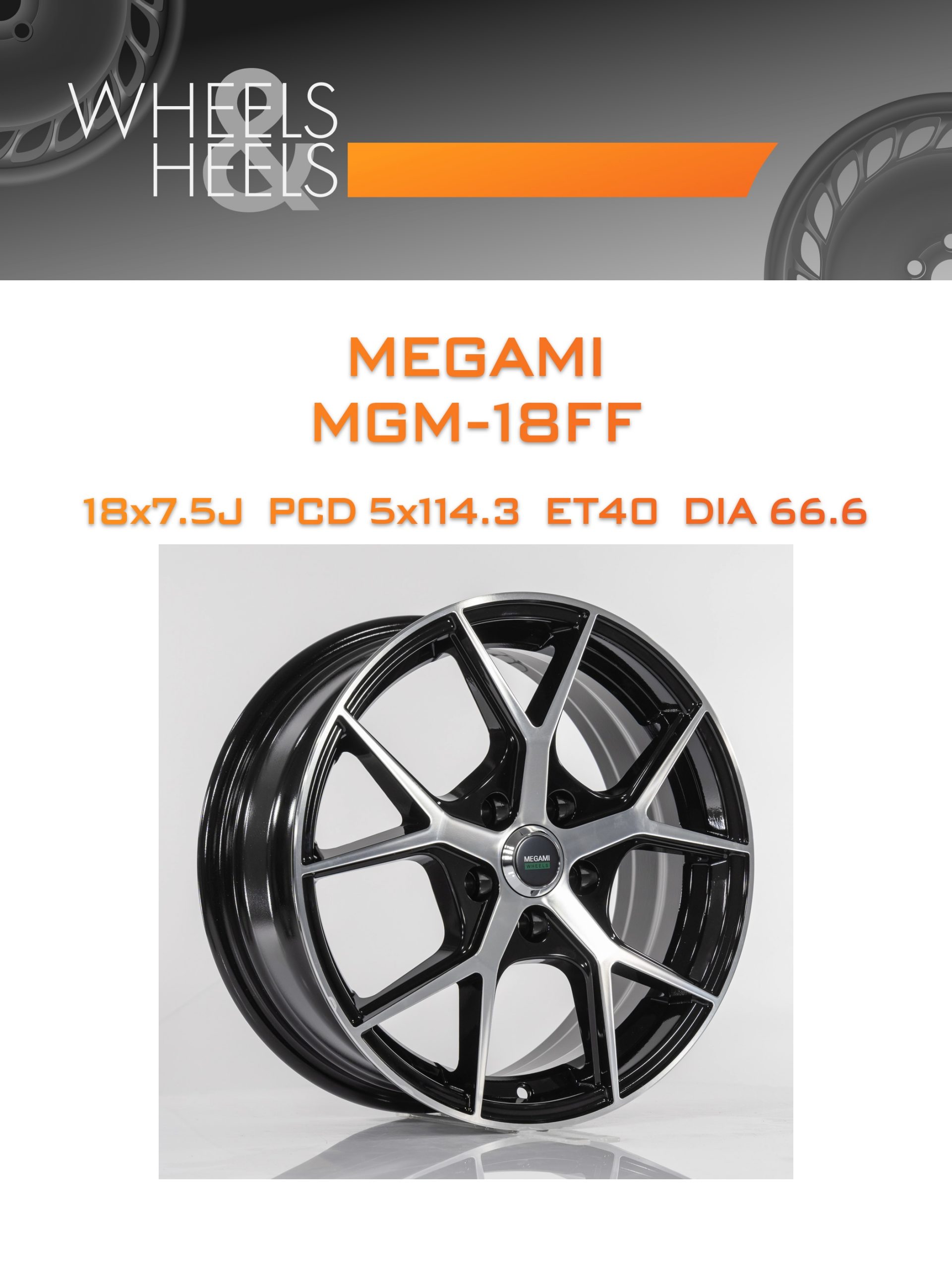 Диски Megami MGM-18FF | Каталог Wheelsnheels.ru