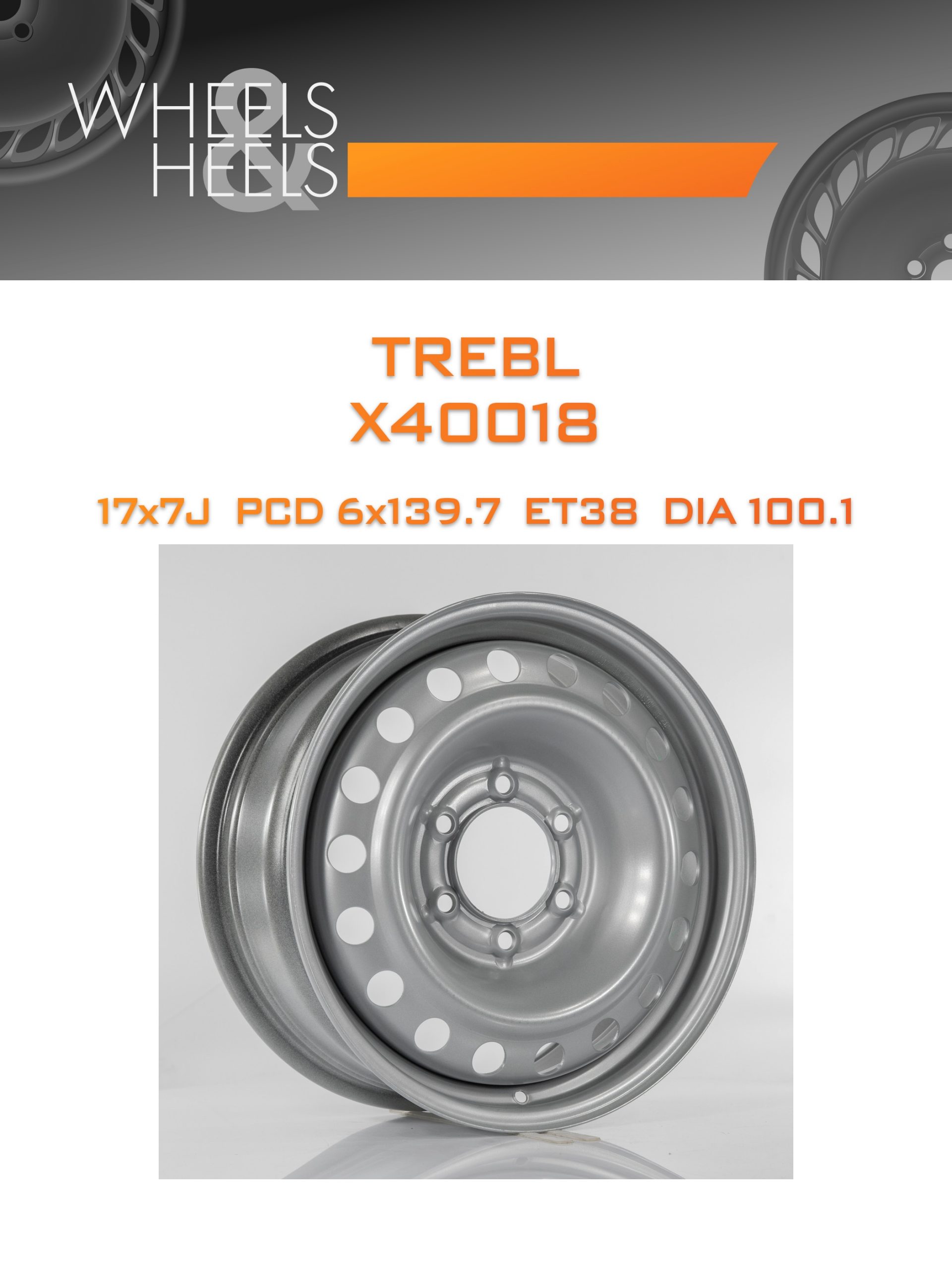 Диски TREBL X40018 | Каталог Wheelsnheels.ru