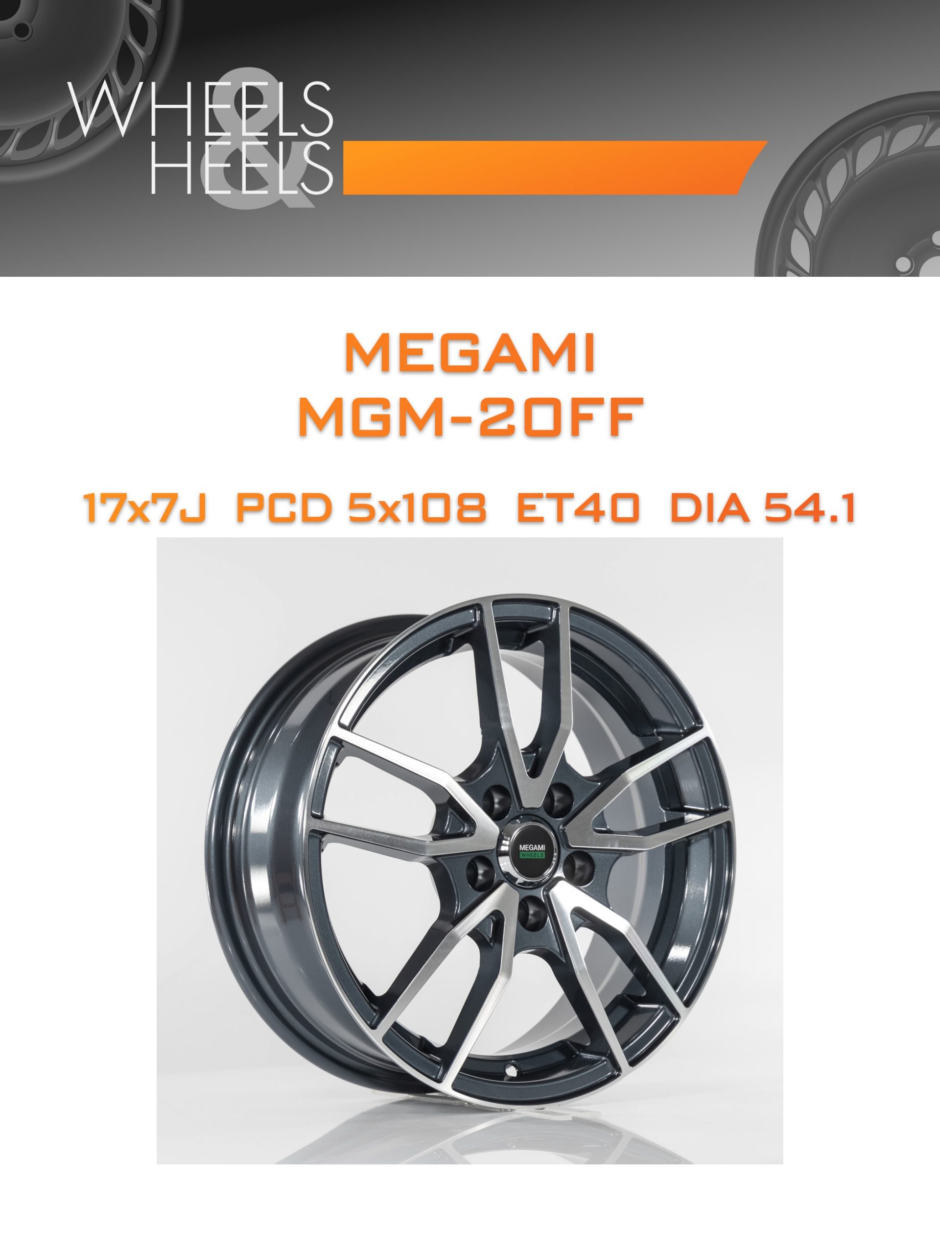Диски Megami MGM-20FF | Каталог Wheelsnheels.ru