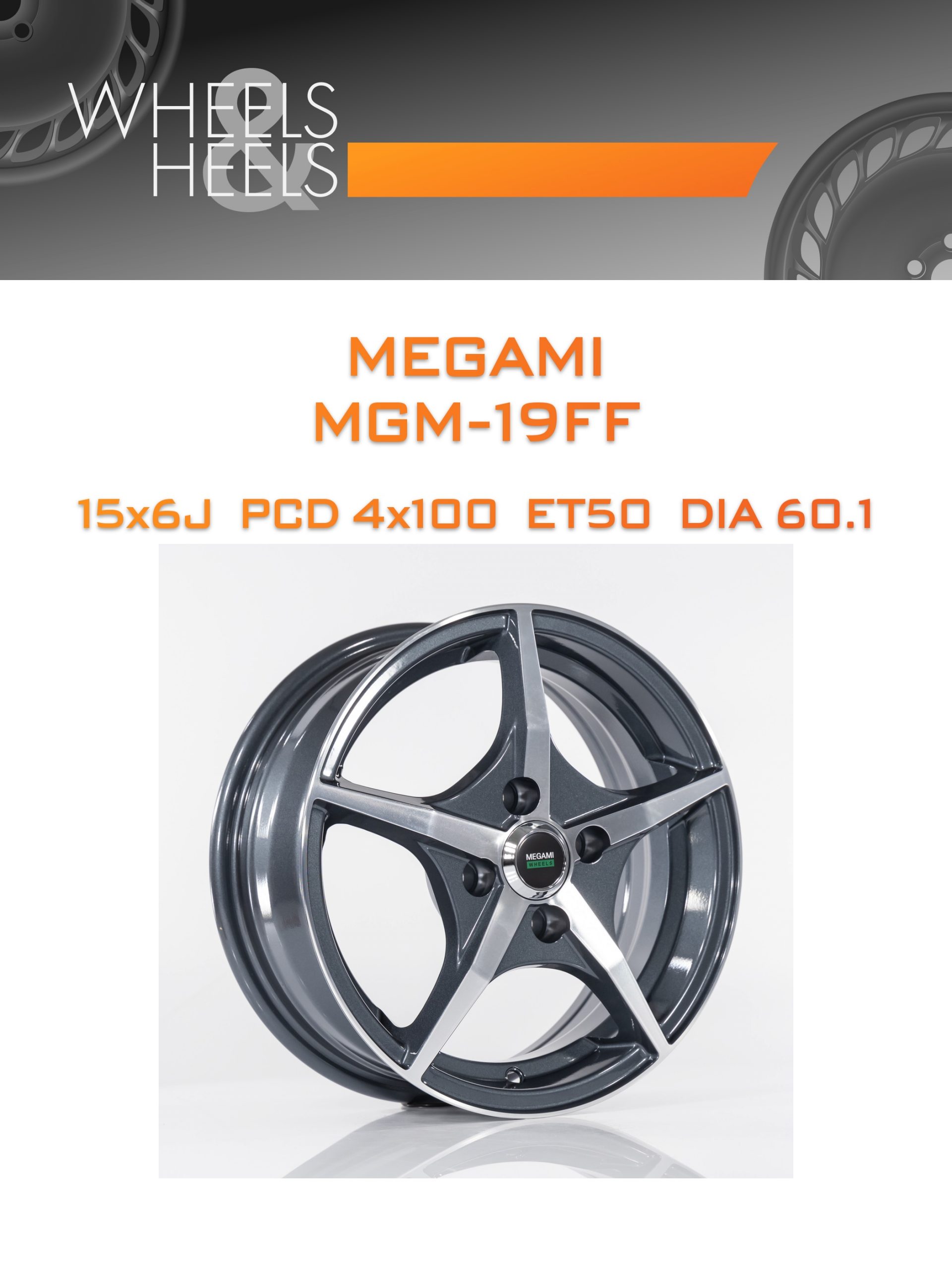 Диски Megami MGM-19FF | Каталог Wheelsnheels.ru