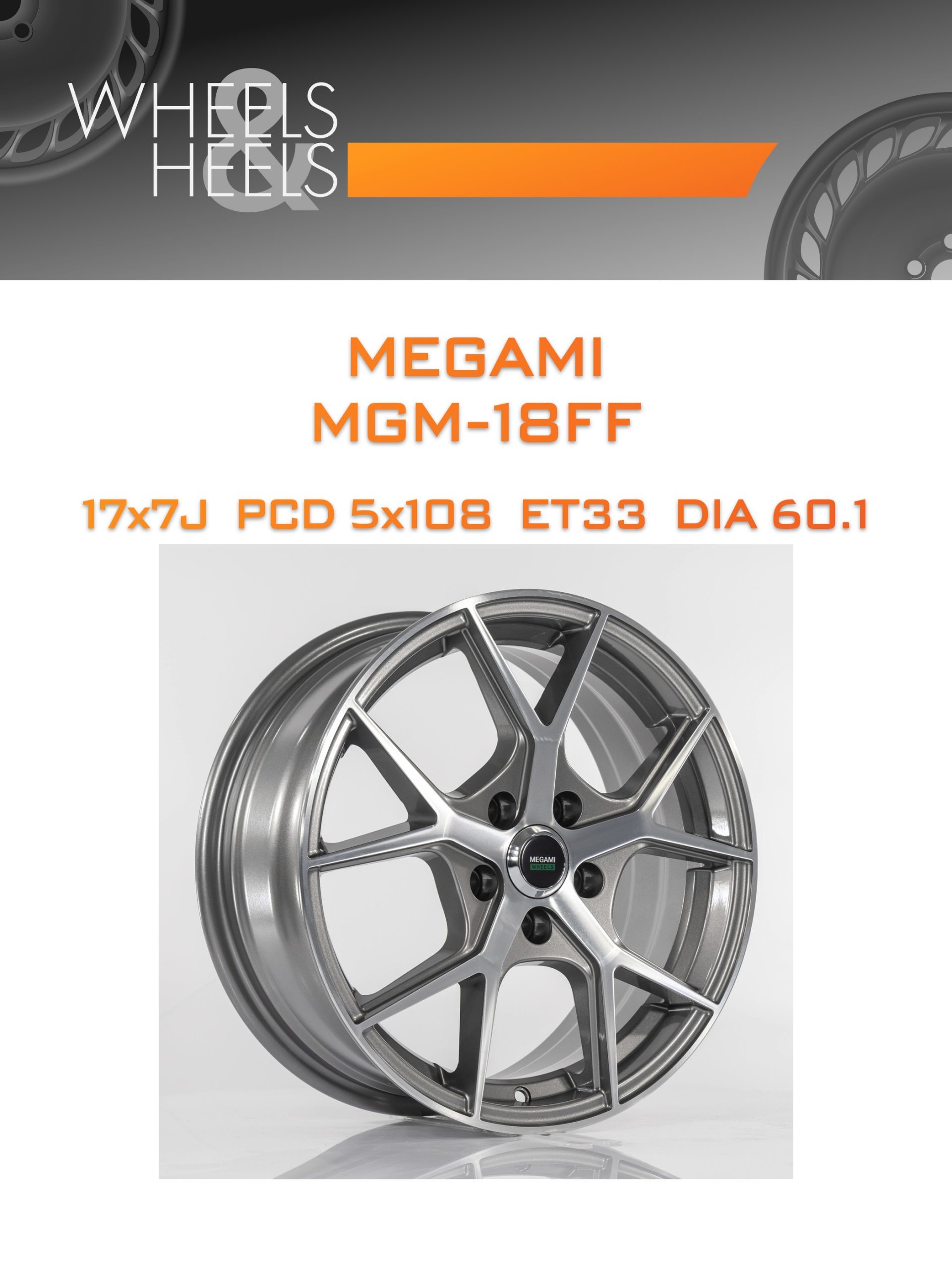 Диски Megami MGM-18FF | Каталог Wheelsnheels.ru