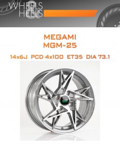 Диски Megami MGM-25 | Каталог Wheelsnheels.ru
