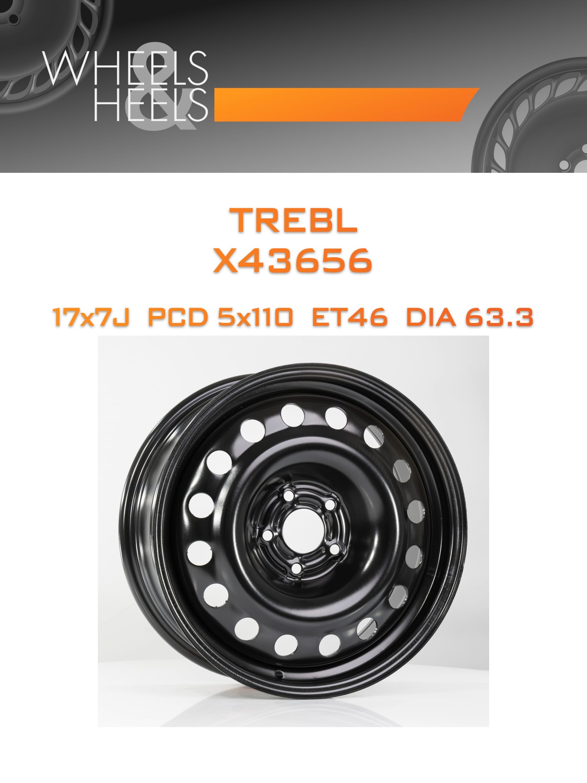 Диски TREBL X43656 | Каталог Wheelsnheels.ru