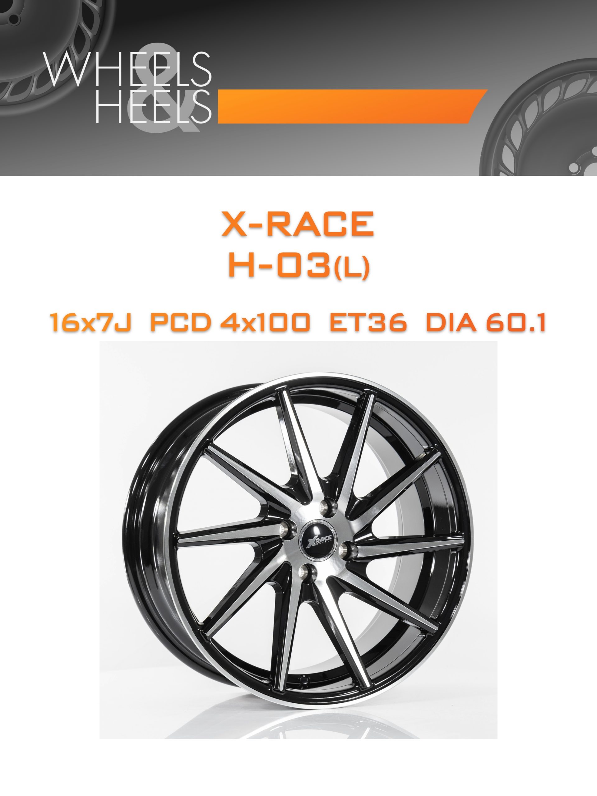 Диски X-RACE H-03(L) | Каталог Wheelsnheels.ru