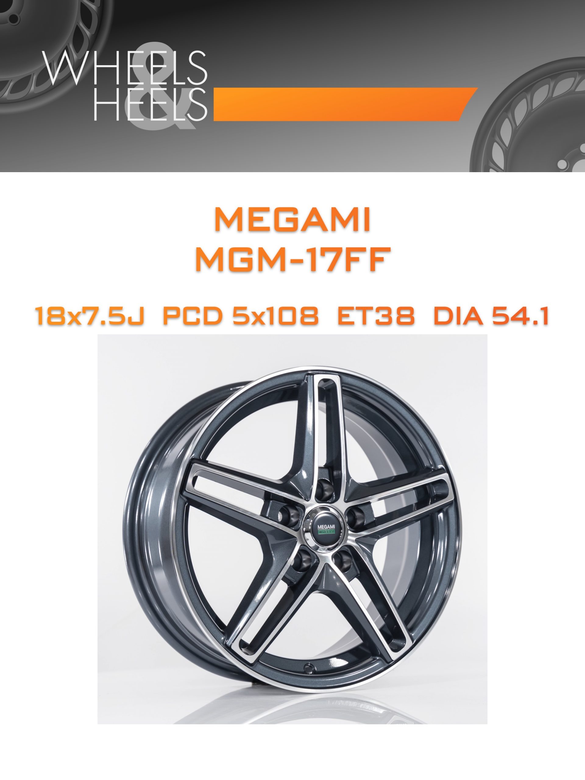 Диски Megami MGM-17FF | Каталог Wheelsnheels.ru