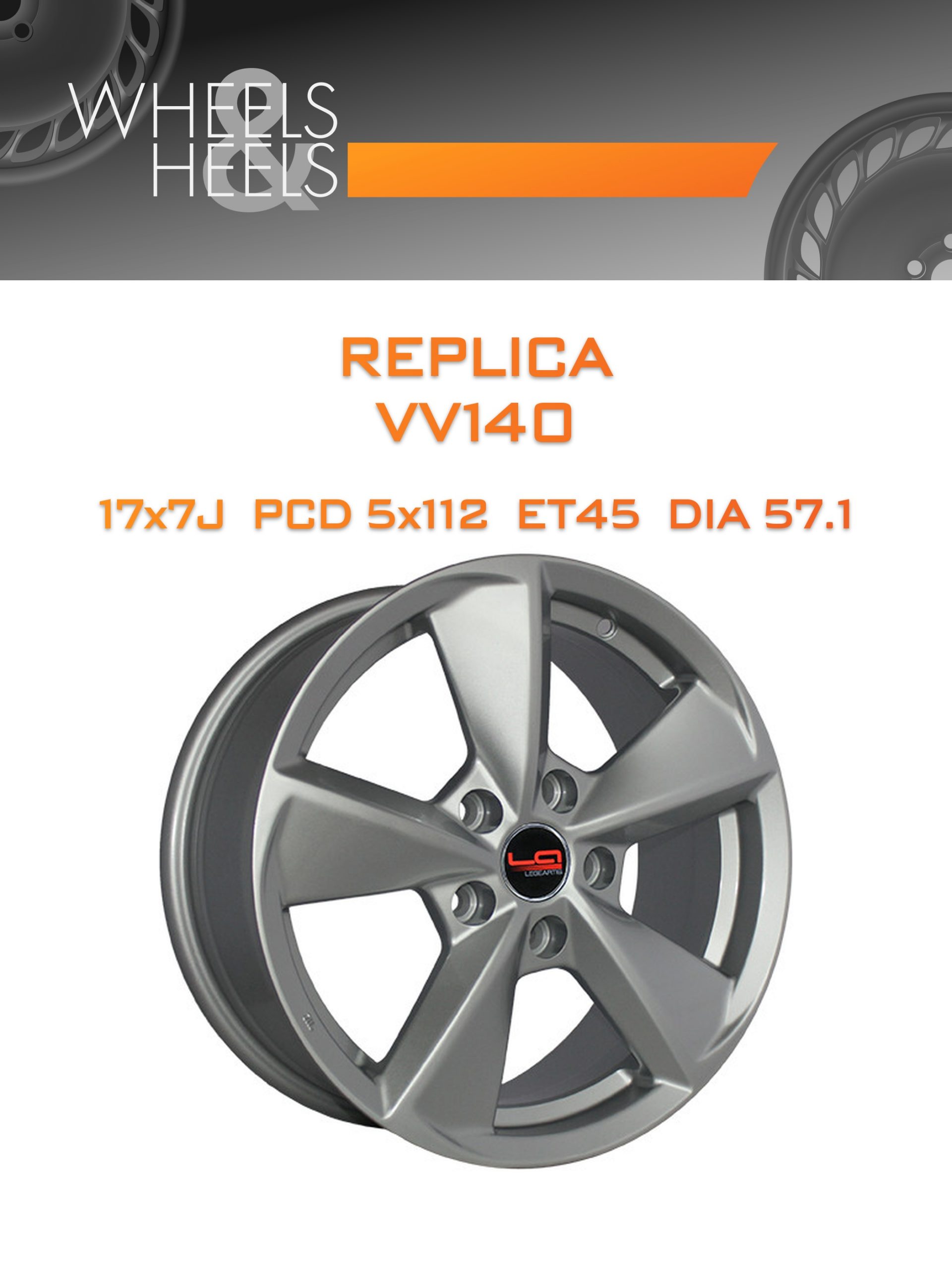 Диски REPLICA VV140 | Каталог Wheelsnheels.ru