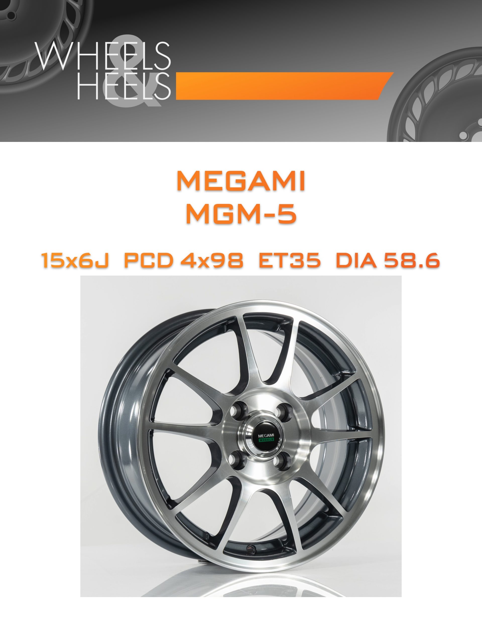 Диски Megami MGM-5 | Каталог Wheelsnheels.ru