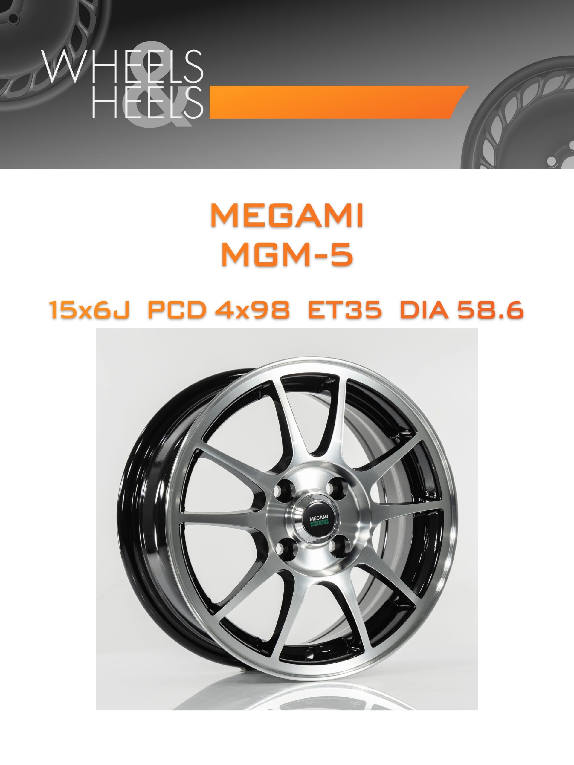 Диски Megami MGM-5 | Каталог Wheelsnheels.ru