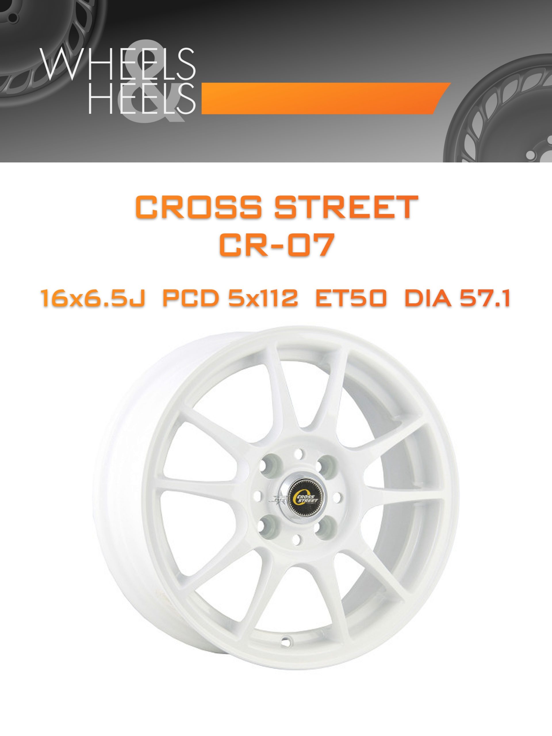 Диски CROSS STREET CR-07 | Каталог Wheelsnheels.ru
