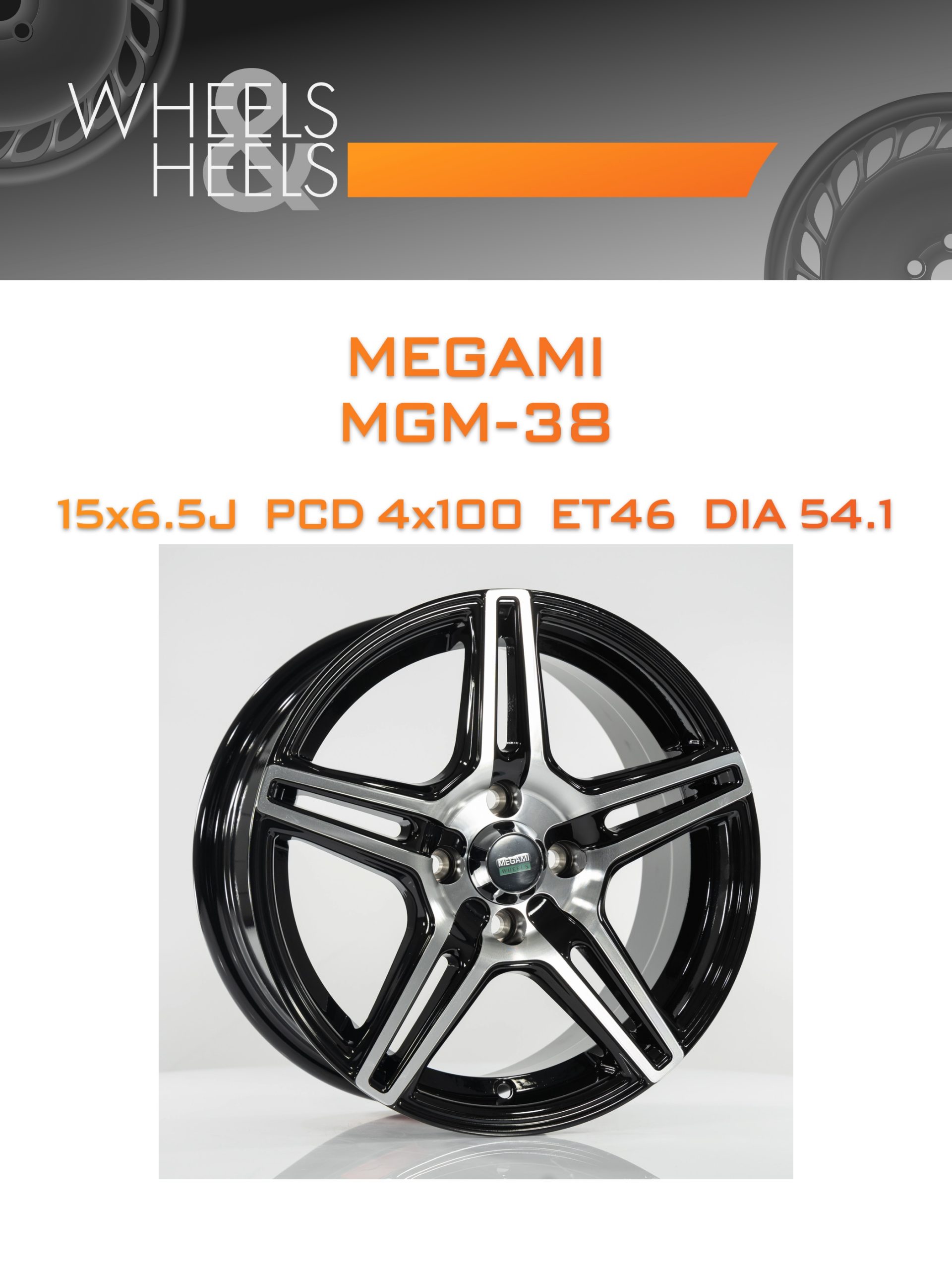 Диски Megami MGM-38 | Каталог Wheelsnheels.ru