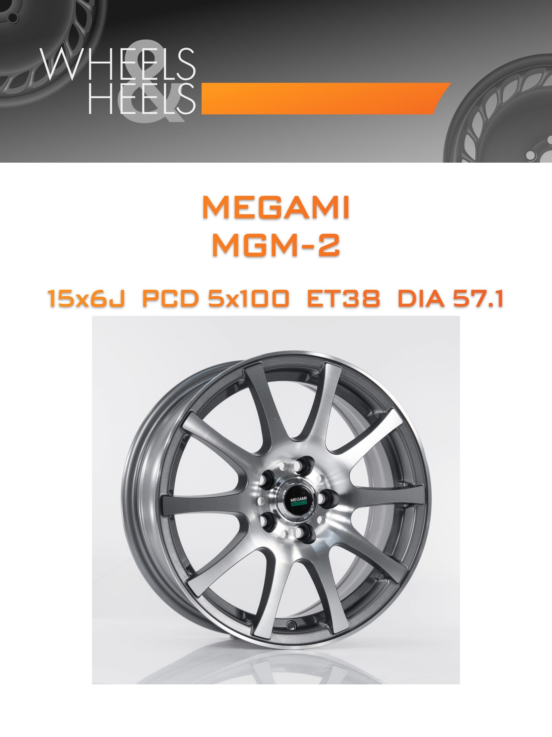 Диски Megami MGM-2 | Каталог Wheelsnheels.ru