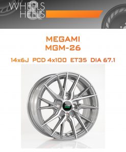 Диски Megami MGM-26 | Каталог Wheelsnheels.ru