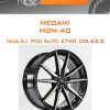 Диски Megami MGM-40 | Каталог Wheelsnheels.ru