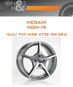 Диски Megami MGM-19 | Каталог Wheelsnheels.ru