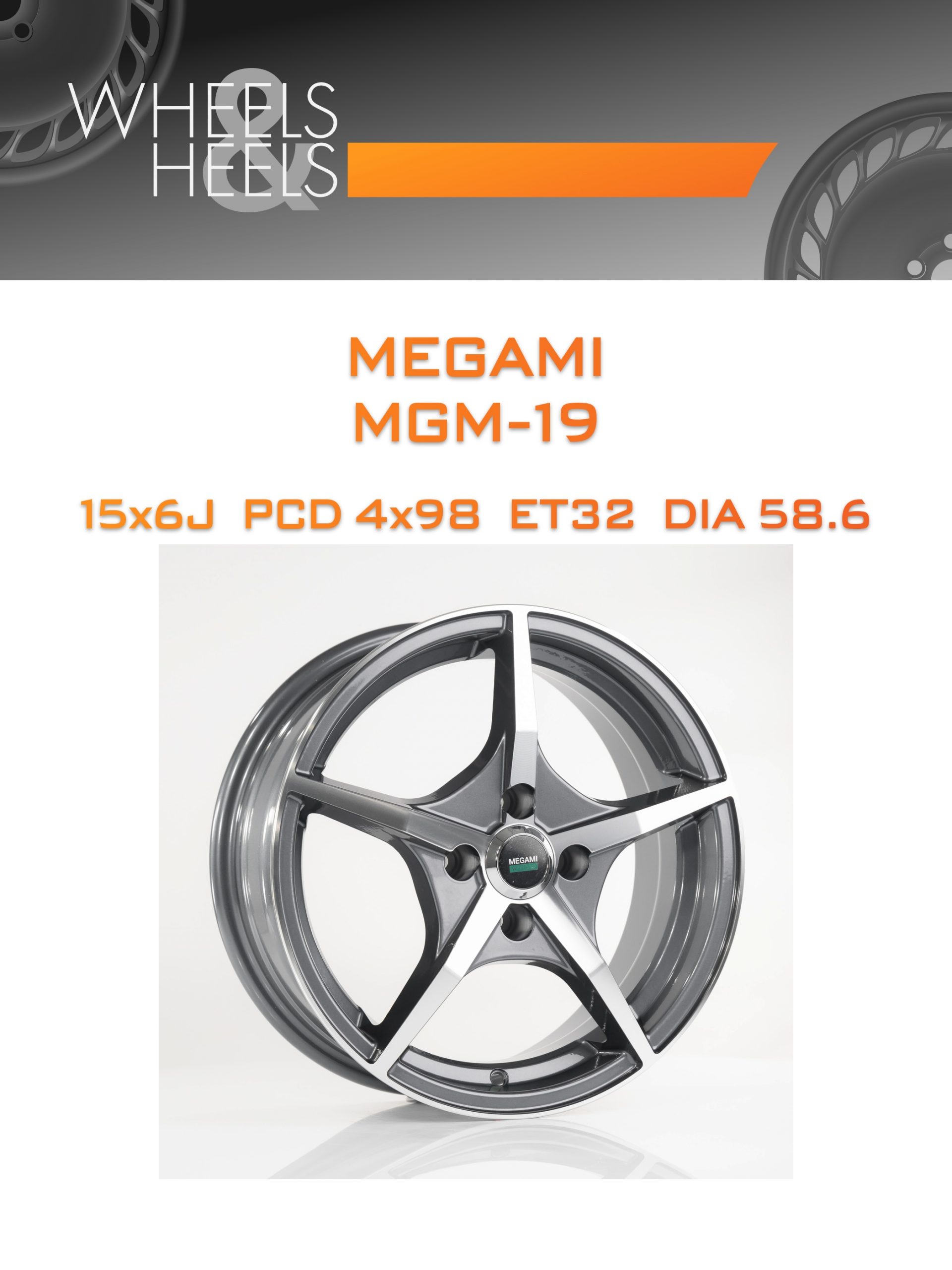 Диски Megami MGM-19 | Каталог Wheelsnheels.ru