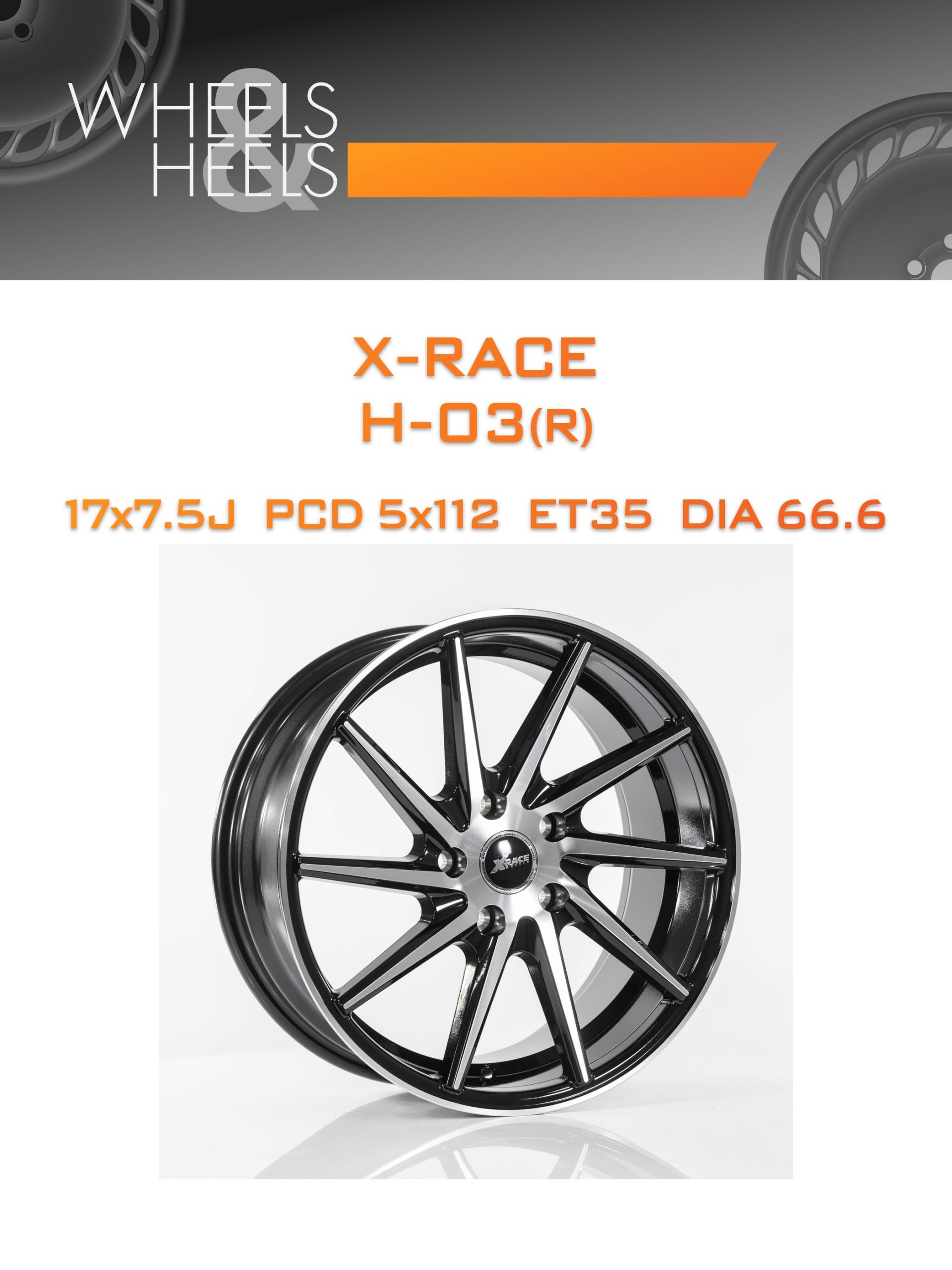 Диски X-RACE H-03(R) | Каталог Wheelsnheels.ru