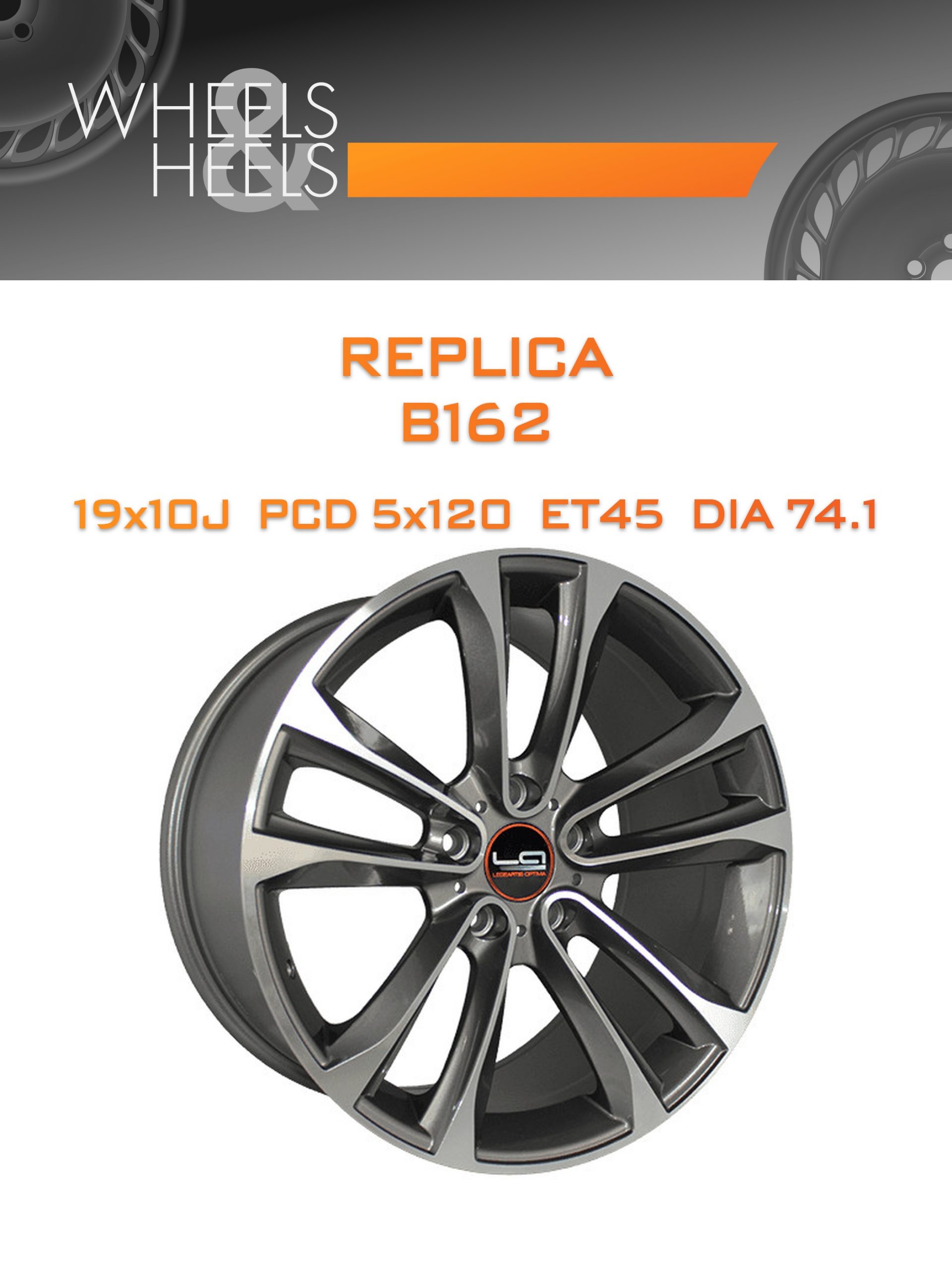 Диски REPLICA B162 | Каталог Wheelsnheels.ru