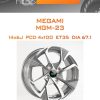 Диски Megami MGM-23 | Каталог Wheelsnheels.ru