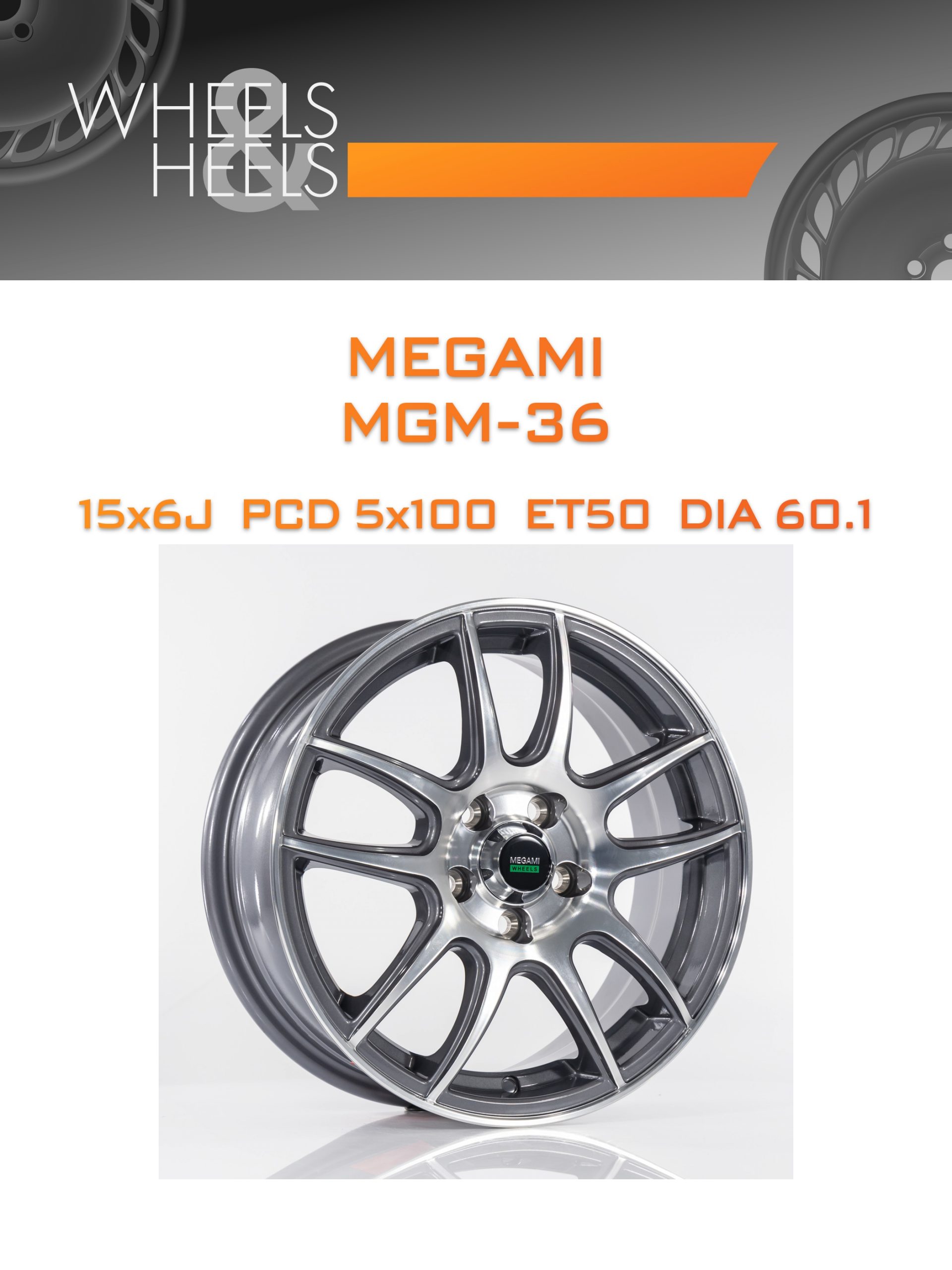 Диски Megami MGM-36 | Каталог Wheelsnheels.ru