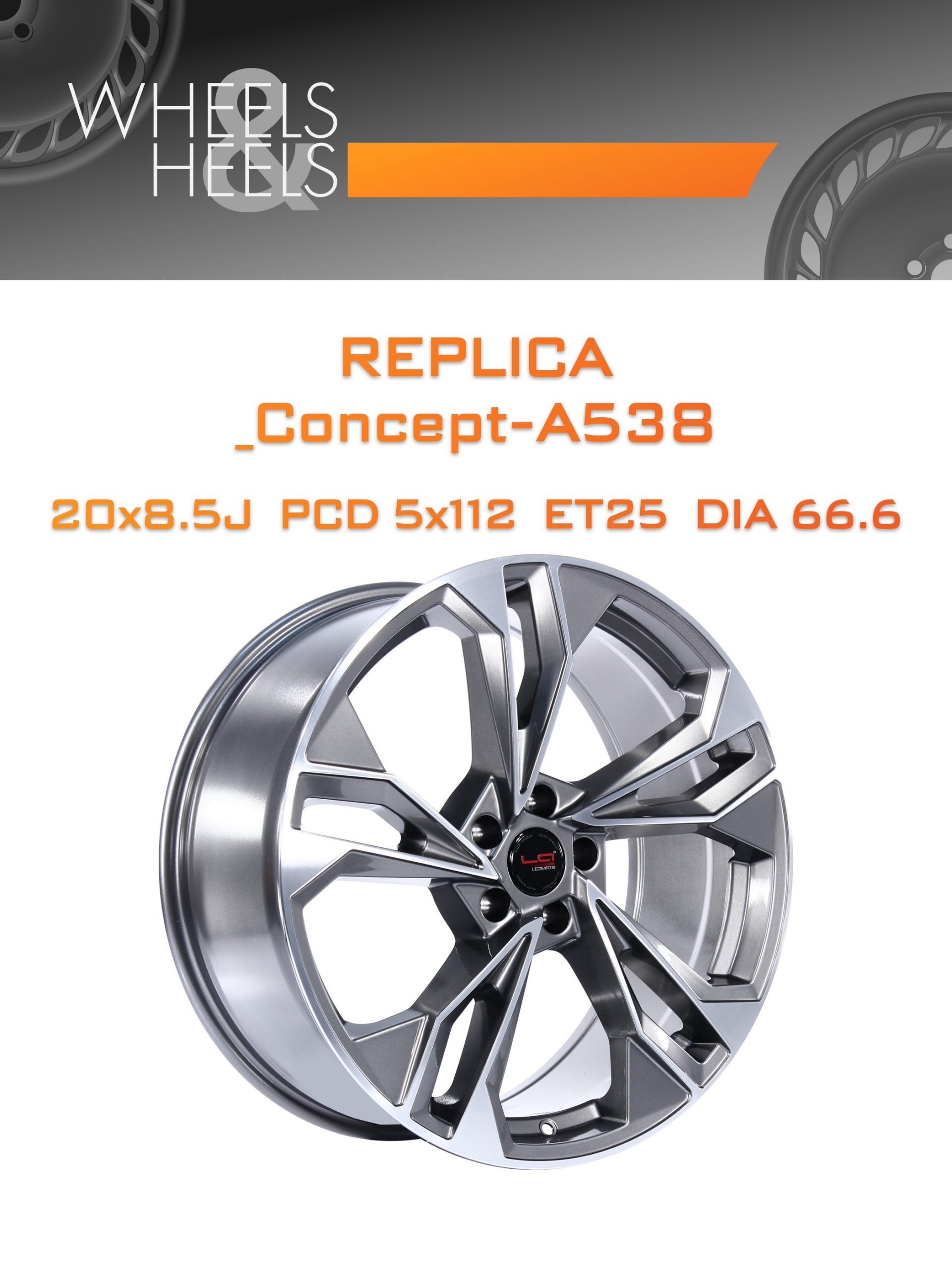 Диски REPLICA _Concept-A538 | Каталог Wheelsnheels.ru