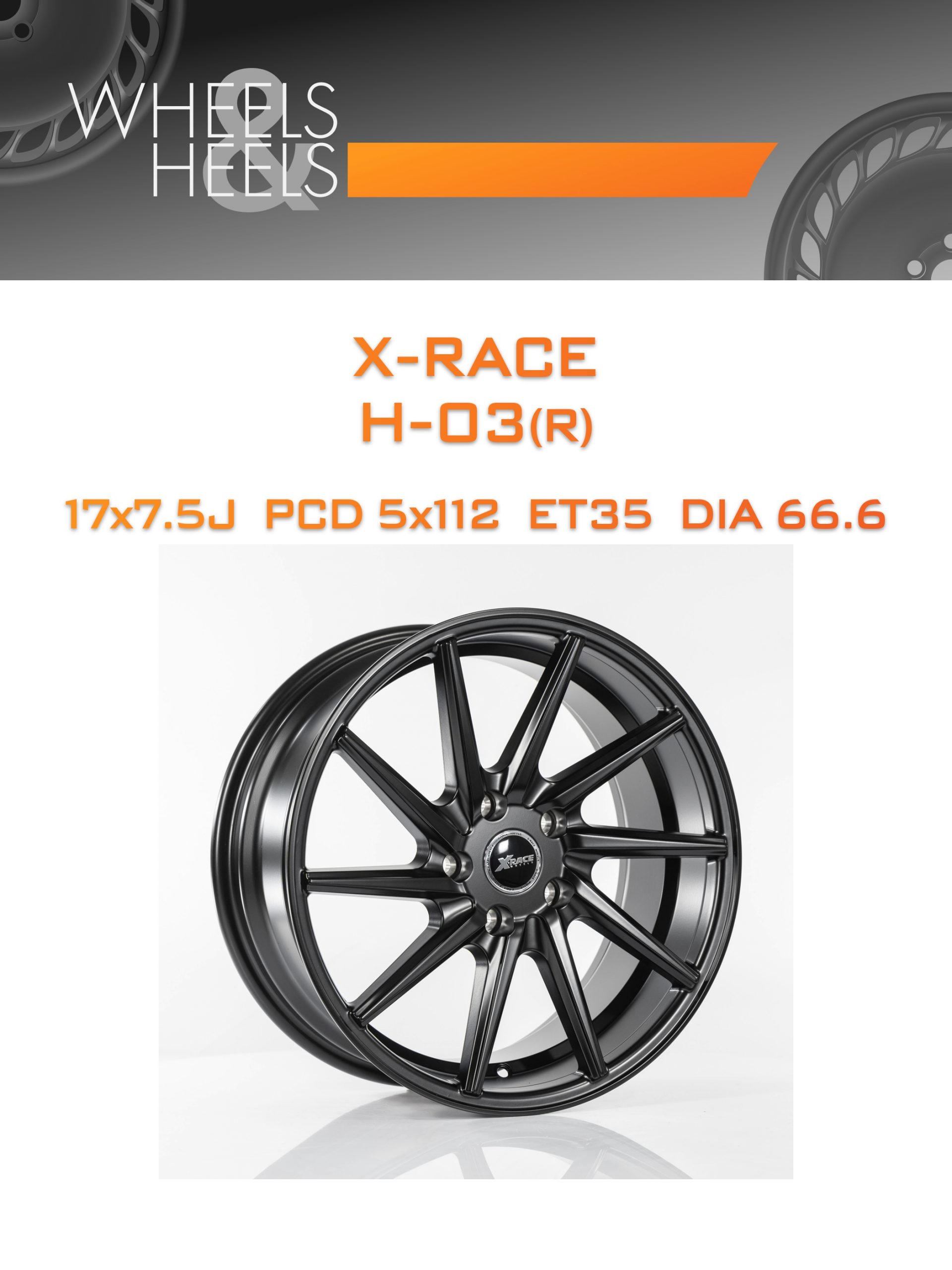 Диски X-RACE H-03(R) | Каталог Wheelsnheels.ru