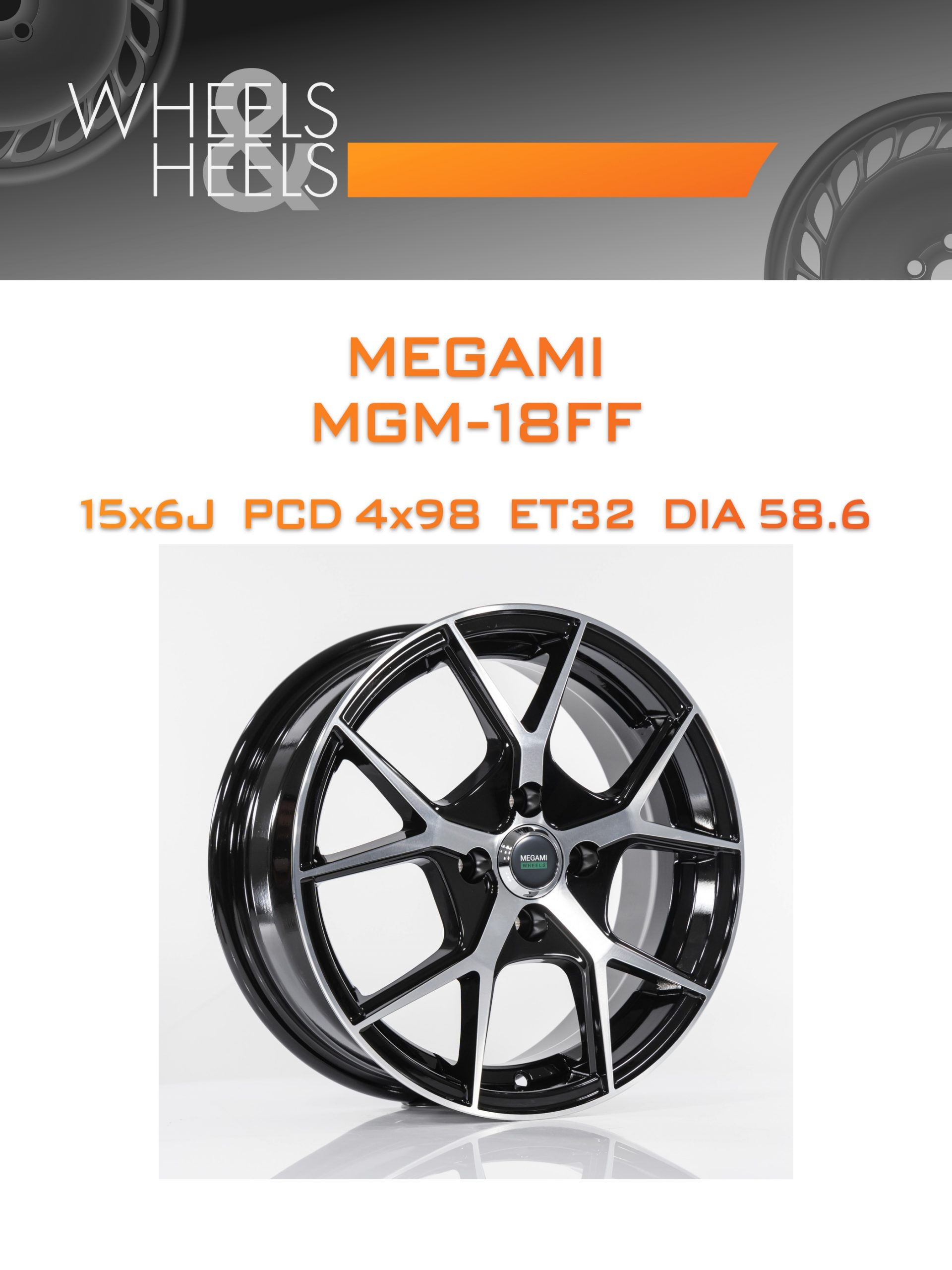 Диски Megami MGM-18FF | Каталог Wheelsnheels.ru