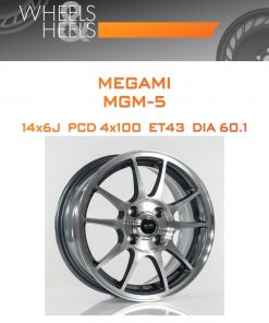 Диски Megami MGM-5 | Каталог Wheelsnheels.ru