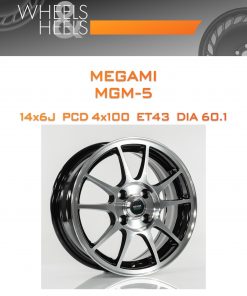 Диски Megami MGM-5 | Каталог Wheelsnheels.ru
