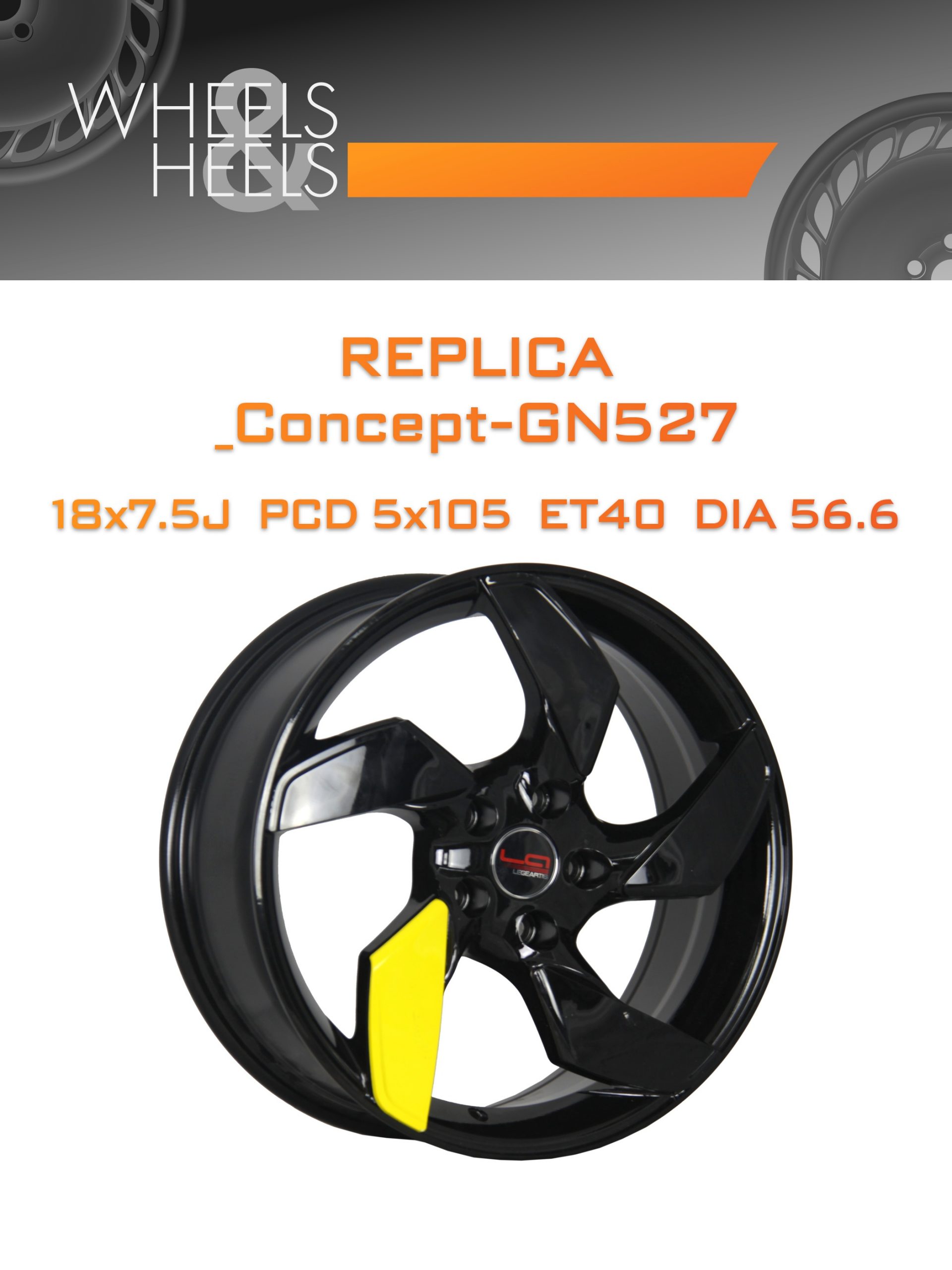 Диски REPLICA _Concept-GN527 | Каталог Wheelsnheels.ru